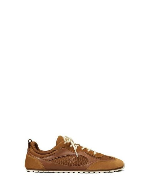 Tory Burch Brown Field Sneaker