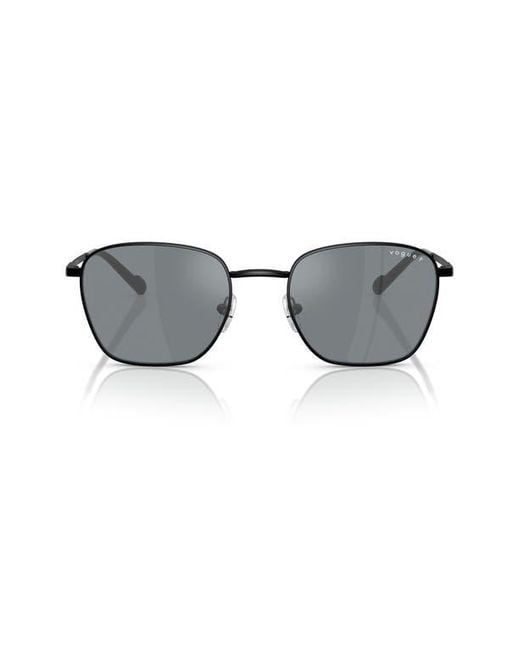 Vogue Gray 53Mm Pillow Sunglasses