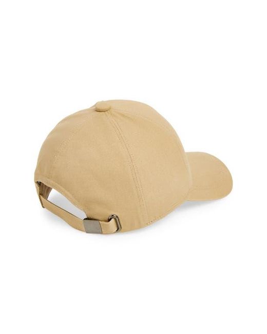 Nordstrom Natural Canvas Adjustable Baseball Hat for men
