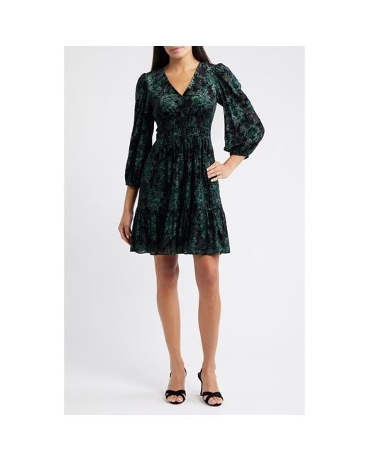 long sleeve lace up back dress Black Fringe Cut Out Lace Up Back Long Sleeves Dress