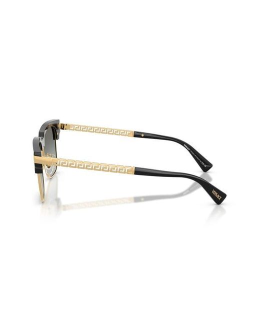Versace Gray 55Mm Gradient Square Sunglasses for men