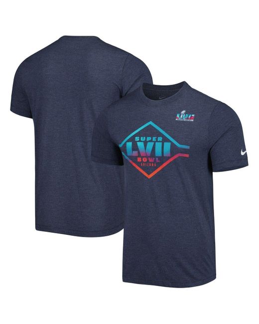 Nike Super Bowl Lvii Tri-blend T-shirt At Nordstrom in Blue for Men | Lyst