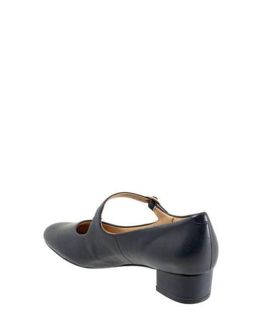 Trotters Blue Desna Pump