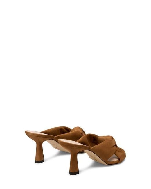 Stuart Weitzman Brown Soplaya Slide 75