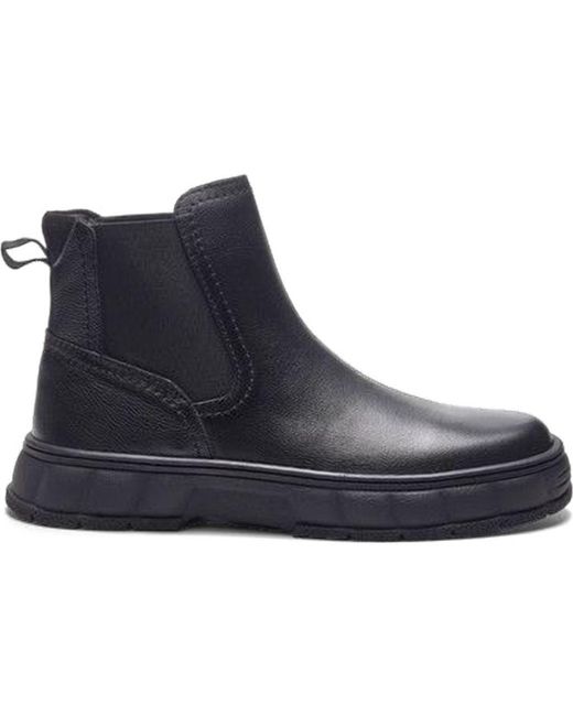 A. Veer Blue Axis Chelsea Boot for men