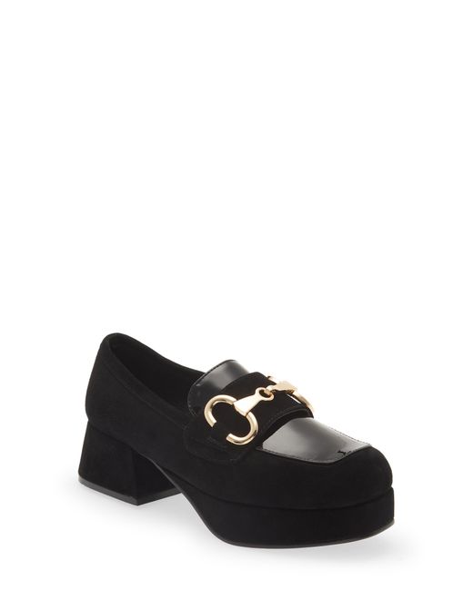 Jeffrey Campbell Student Platform Loafer in Black Lyst