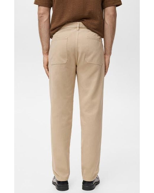 Mango Natural Regular Fit Jeans for men