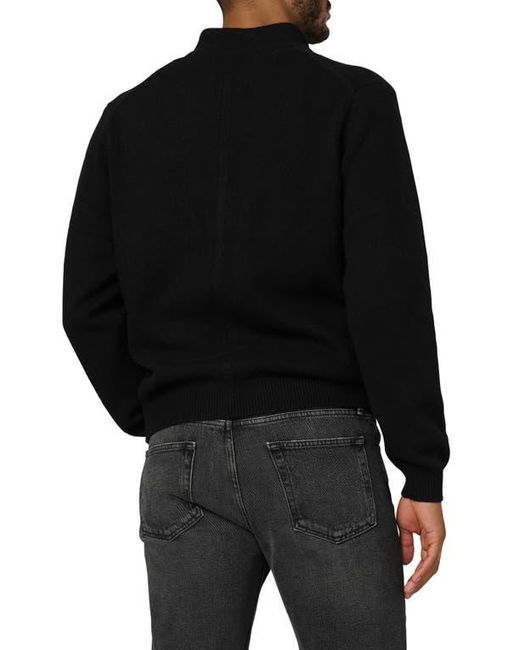 Joe's Jeans Black Modern Wool Cardigan for men