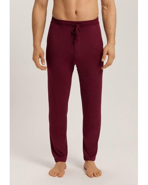 Hanro Red Casuals Drawstring Pant for men