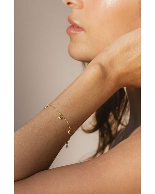 Satya Jewelry White Enchanted Journey Celestial Charm Bracelet