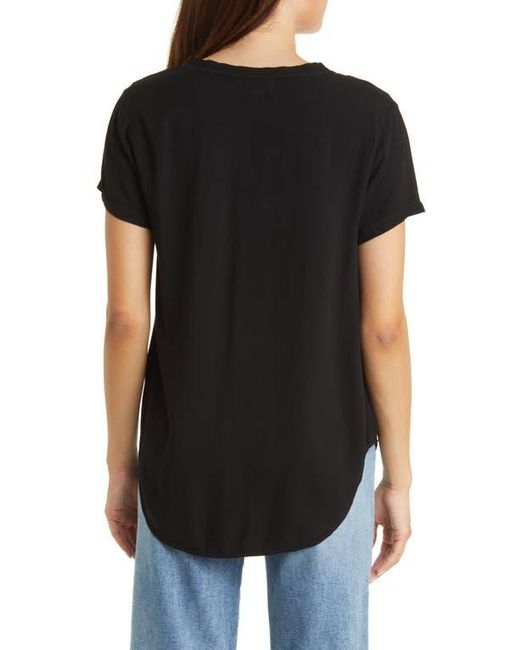 Bella Dahl Black V-neck Top