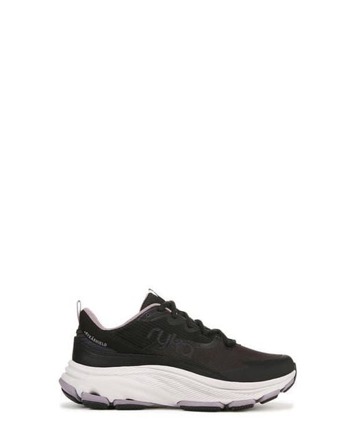 Ryka Black Devoted Rs Walking Sneaker