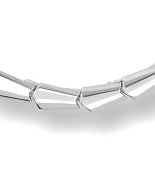 Melinda Maria Metallic Serpent Collar Necklace