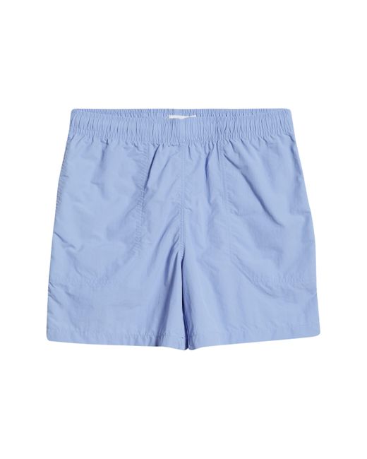 BP. Blue Nylon Shorts for men
