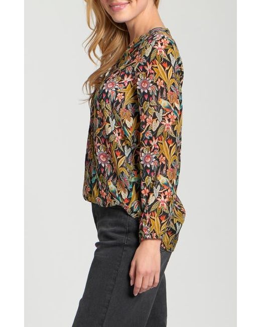 Apny Black Printed Top