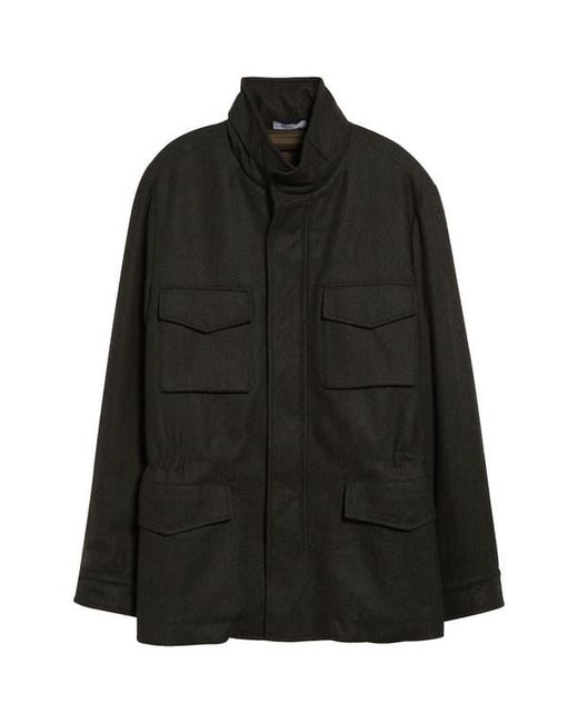 Boglioli Black Padded Field Jacket for men