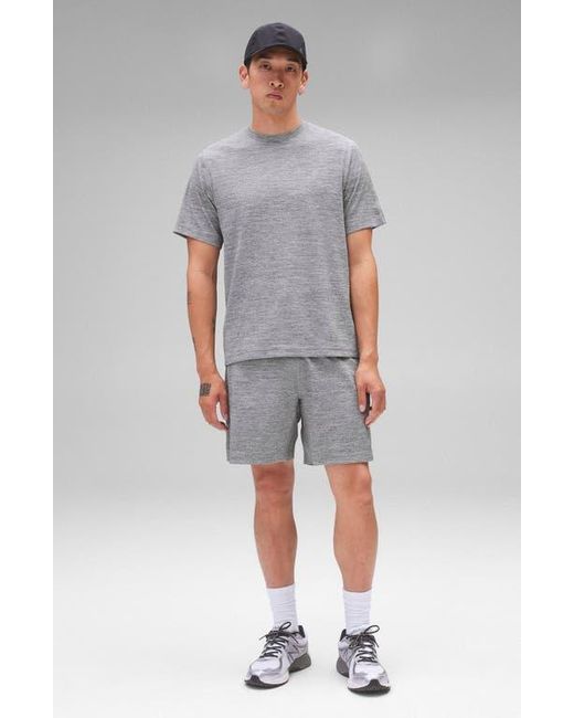 Reigning Champ Gray Solotex Mesh Tiebreak 7-Inch Shorts for men