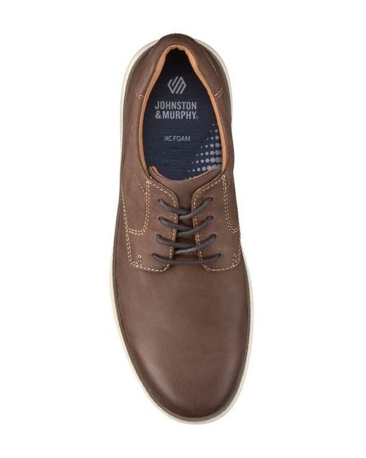 Johnston & Murphy Brown Mcguffey 2 Plain Toe Derby for men