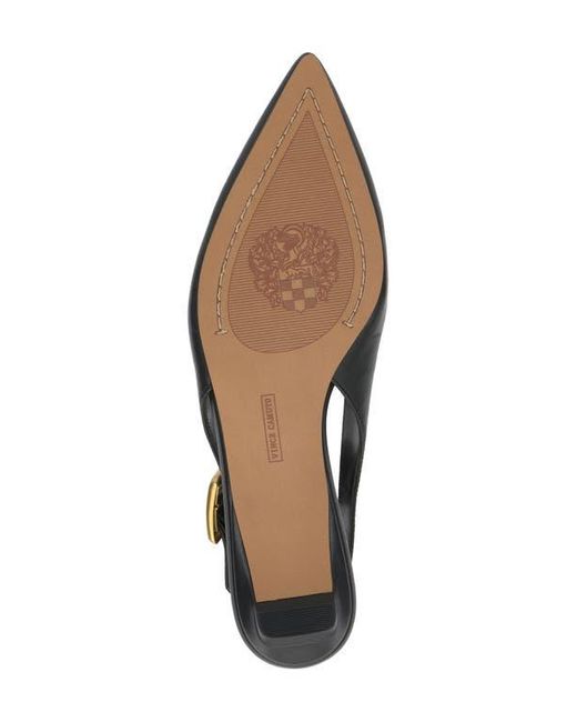 Vince Camuto Black Valther Pointed Toe Flat