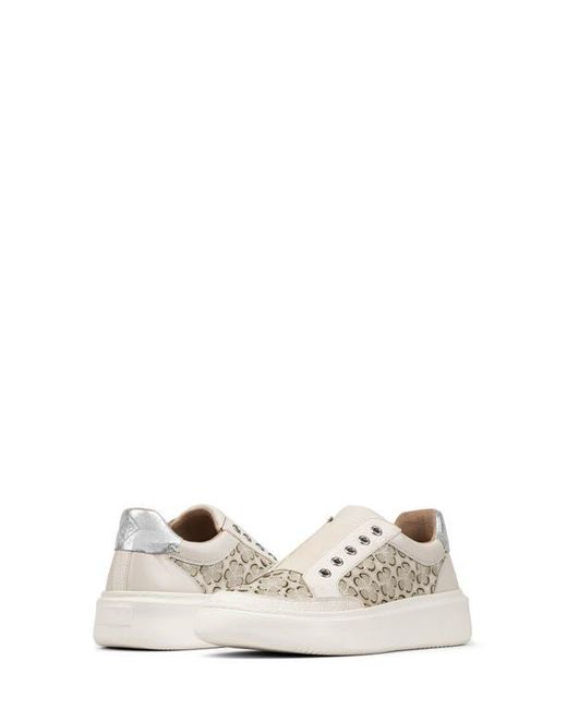 Donald J Pliner Gray Mikko Laceless Sneaker