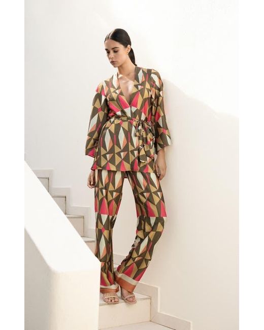 Diarrablu Multicolor Short Duster