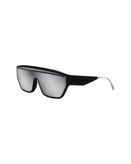 Dior Black 'club M7u Mask Sunglasses