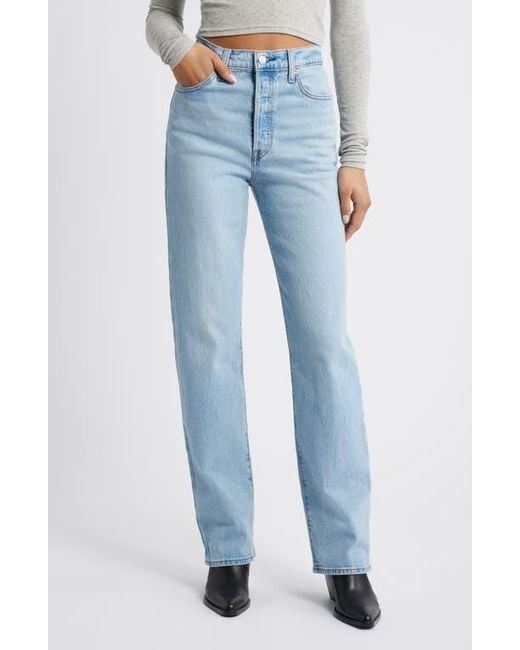 Levi's Blue Ribcage Jeans