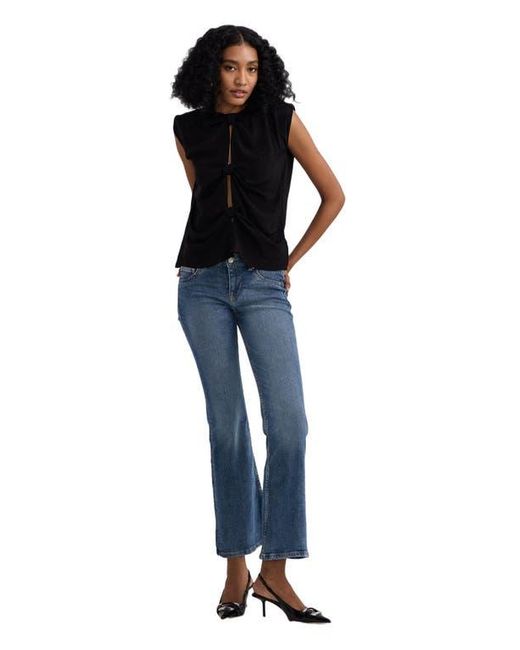 REISTOR Black The Knot-So-Basic Top