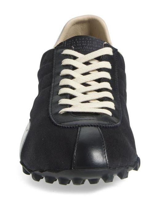 Maison Margiela Black Sprinter Low Top Sneaker