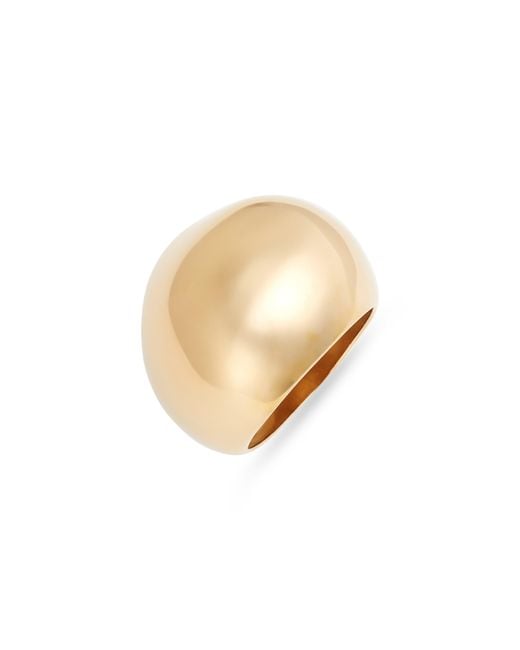 VIDAKUSH White Bubble Statement Ring