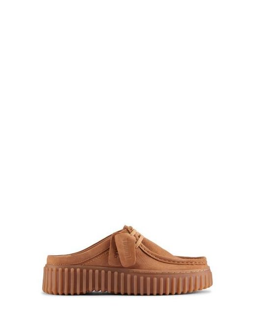 Clarks Brown Torhill Mule