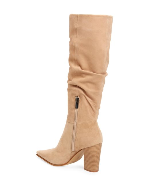 Vince Camuto Derika Leather Boot in Brown - Lyst