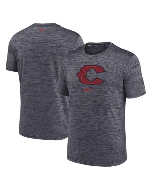 Nike Cincinnati Reds 2023 City Connect Velocity Practice Performance T ...