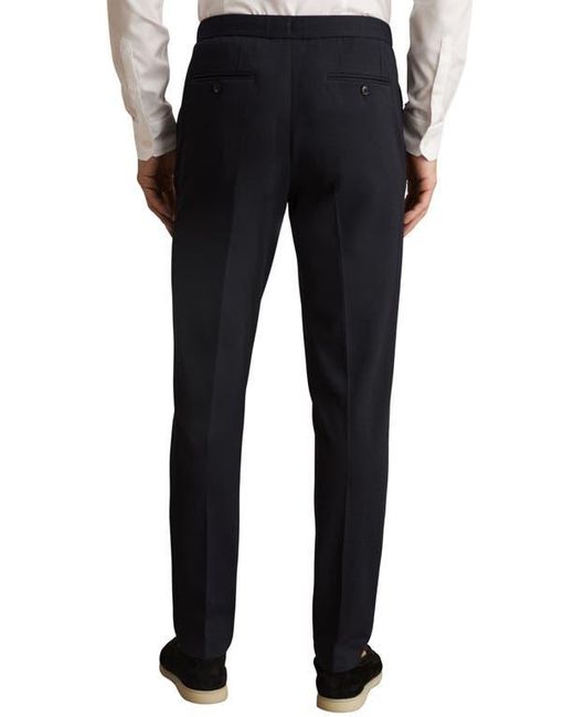 Reiss Black Gerrard Drawstring Pants for men