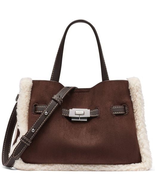DKNY Brown Bryar Small Satchel