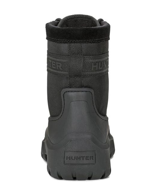 Hunter Black London Waterproof Boot for men
