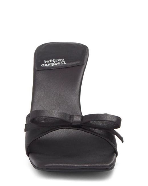 Jeffrey Campbell Blue Sweet On U Kitten Heel Slide Sandal
