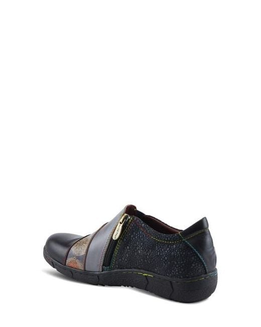 Spring Step Gray Lata Flat