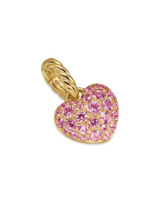 David Yurman Metallic Micro Pavé Petite Heart Enhancer