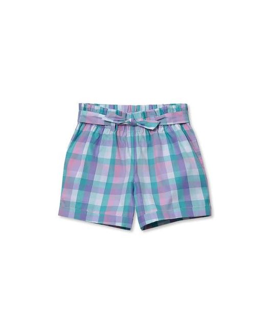 Lands' End Blue Girls Pull On Solid Shorts