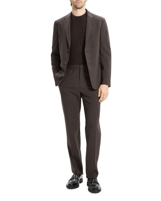 Theory Black Clinton Travel Motion Wool Blend Blazer for men