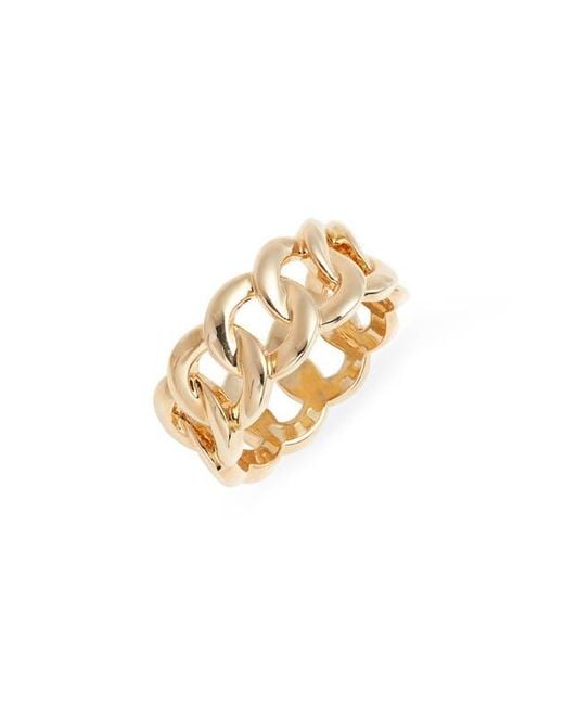 Child Of Wild Luxe Link Ring in Metallic | Lyst