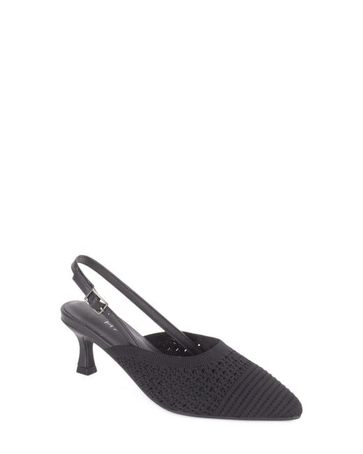 Tahari Blue Palermo Slingback Pump