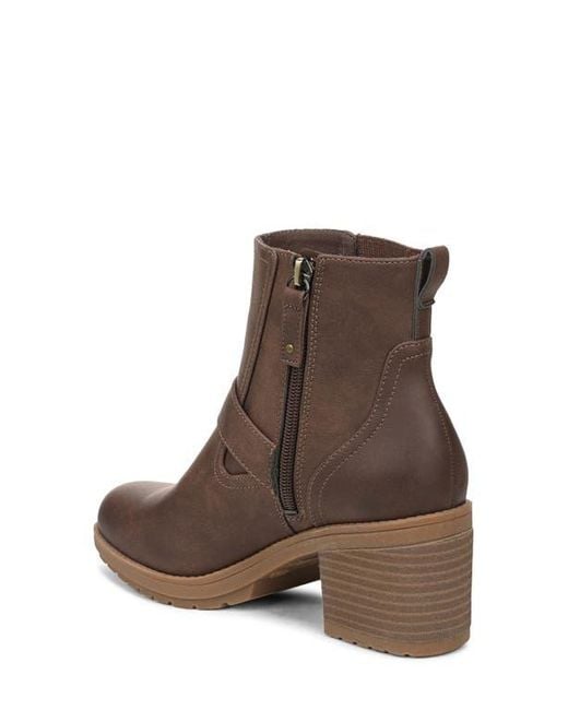 Dr. Scholls Brown Parker Platform Bootie
