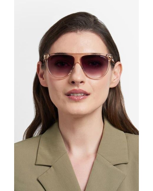 Carrera Multicolor 60Mm Gradient Flat Top Sunglasses