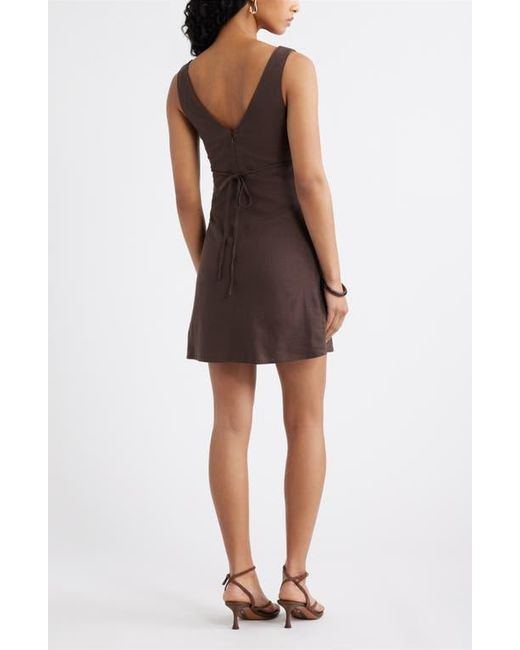 open edit open back dress Open Edit Dresses | Open Edit Open Back Cotton Minidress In Black | Color: Black | Size: S