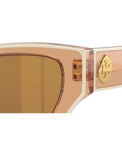 Tory Burch Natural 54mm Cat Eye Sunglasses