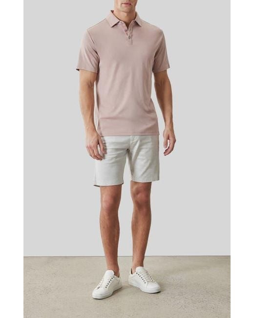 Robert Barakett Multicolor Georgia Short Sleeve Pima Cotton Polo for men