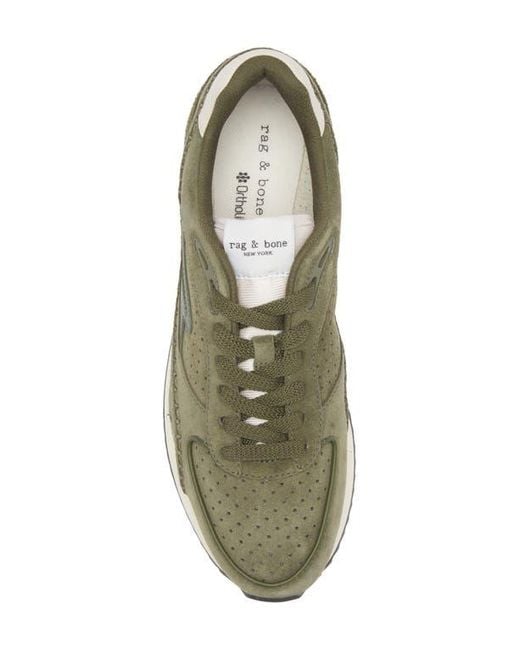 Rag & Bone Green Drift Runner Sneaker