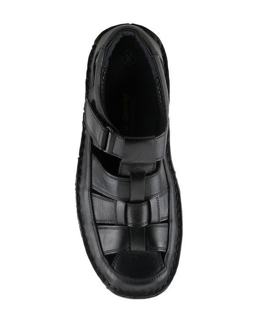 Spring Step Black Sandal for men